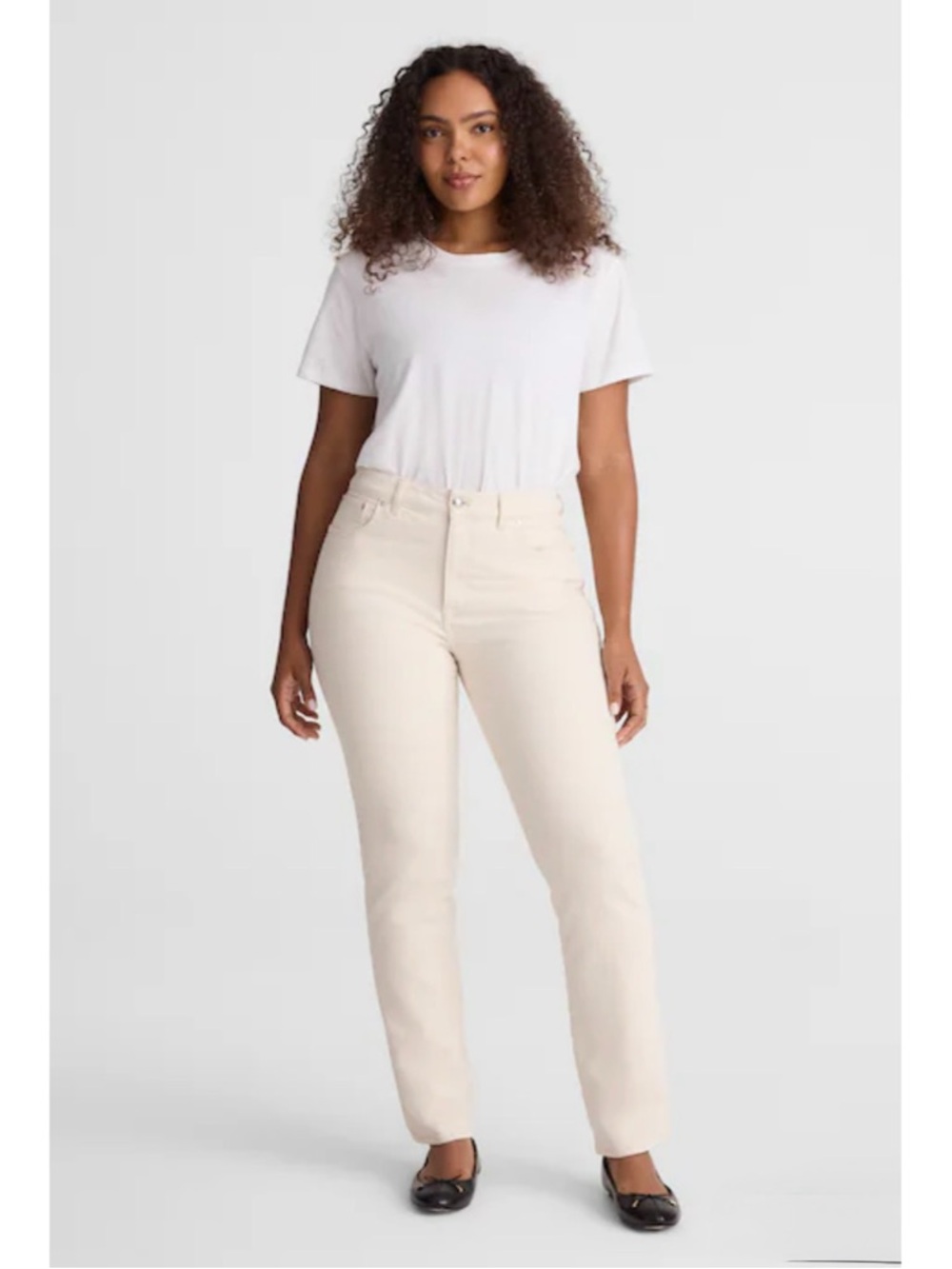 NWT Madewell The Curvy Jules Slim-Straight Jean Vintage Canvas